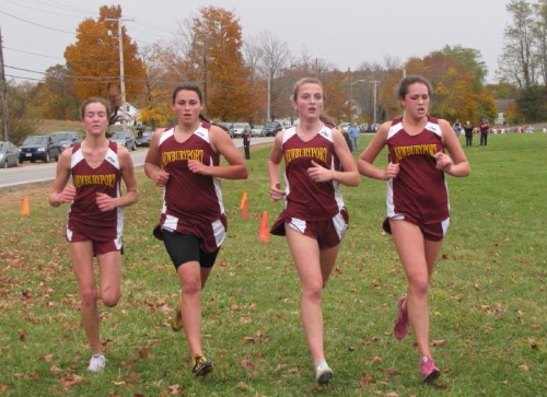 Newburyport cross country girls finish 10-27-09