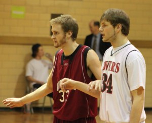 gars Frank Barba guards Nick Lund 2-7-11