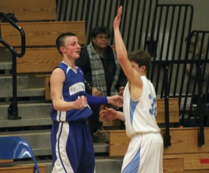 trgt Richard Fecteau defends Tyler Wade 2-9-11