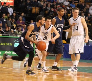 sjla Mike Carbone guards dribbling Jaylen Alicea 3-11-11