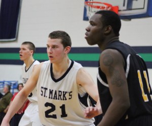 smti Nikolas Stauskas defends Domonique Bull 3-6-11