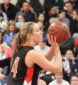 stip Hannah lines up free throw 3-10-11