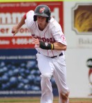 psd Jeremy Hazelbaker heads for 3b 8-24-11