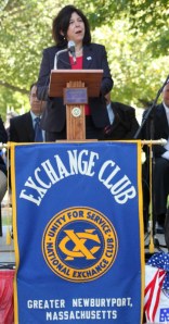911 Donna Holaday exchange club sign 9-11-11