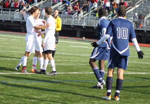 D - Chip Sherman prepares for pk Matheus Anastacio 10 questions referee