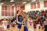 nepo B2 Connor Quinn (3) gets fouled by Nathan Rubenstein (34)
