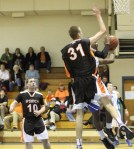 ipge A7 Jon Fierro goes for block