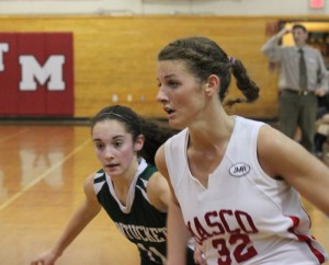 pema A7 Alex Moore chases Brooke Stewart