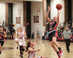 nane A6 Leah Chittick flies in for layup