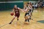 nepe A4 Lilly Donovan looks to get by Sydney Snow