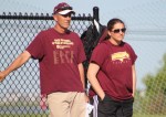 amne A10 NHS coaches Mark Rowe and Lori Solazzo