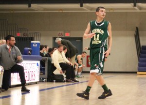 Freshman Jack Zimmerman scored the tying basket.