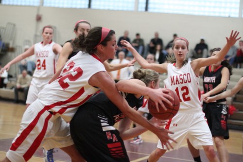 Tight defense helped the Chieftains get a big lead