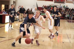 Adam Traxler defends James Foye