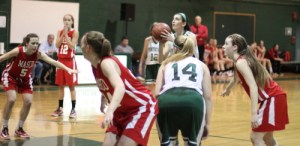 Tess Nogueira made ten free throws in fourteen attempts