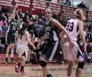 Kelsi McNamara fires a first-half three