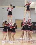 North Andover cheerleaders