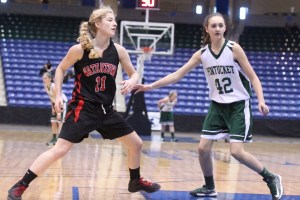 Rachel Campbell and Riley Holden