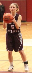 Meghan Kibblehouse hit two clutch free throws