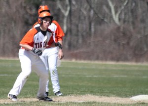 Sean Whooley leads off third