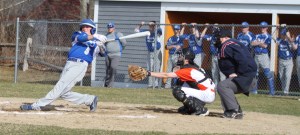 CJ Ingraham (3 hits) takes a big cut