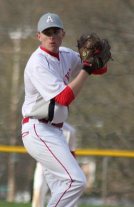 Andy Reidy struck out fifteen Hornets