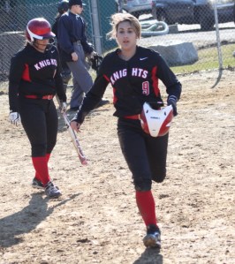 Dahlia DeCologero had two hits and scored the only NA run