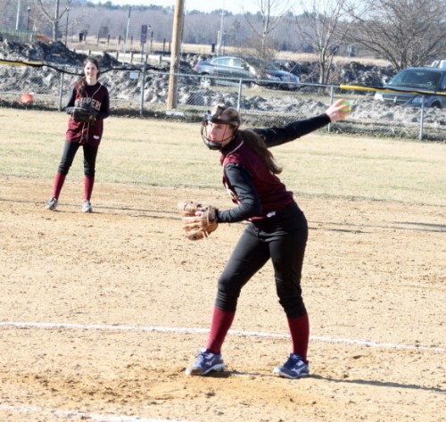 Victoria Allman - complete game six-hitter with ten strikeouts