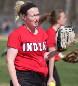 Carolina Merrill allowed only three hits and one earned run