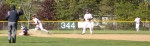 Ben Cullen in the middle of a 4-6-3 double play