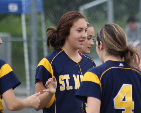 Mia Nowicki closes out the win