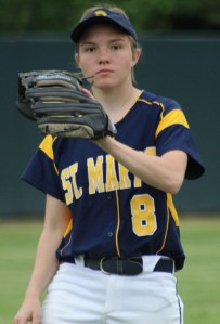 Alison Butler - big double in the fourth inning