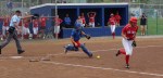 Jessica Silva goes after a bunt