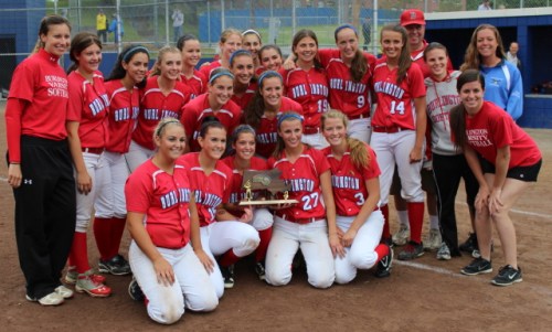 Burlington - Division 2 North softball champions
