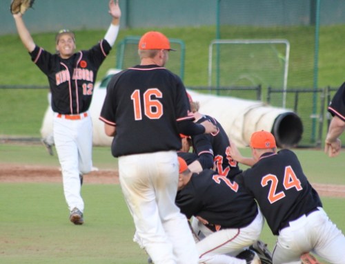Middleboro starts to celebrate Division 3 semi-finals win over Whittier