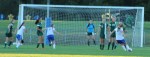 direct kick by freshman Lauren Williams