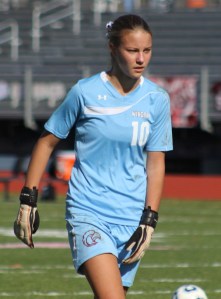 backup Windham goalie Liz Mycock