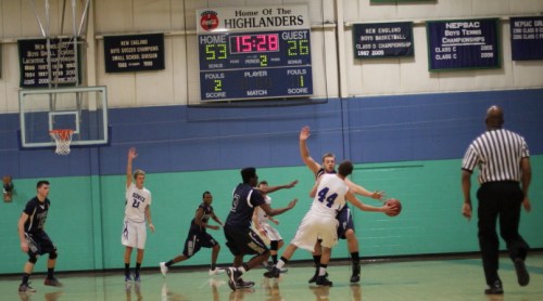 The trapping defense of Pingree gave Berwick plenty of trouble.