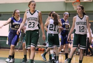 McKenna Kilian (23) and Kelsi McNamara (12)