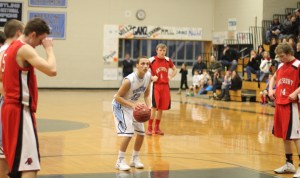 Brad Whitman hit two free throws with a minute left