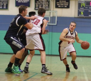 Aaron Swenson found enough room to score twenty-one points