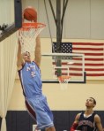 Josh Sharma dunks