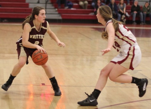 Lilly Donovan guards Andrea Terranova (16 points)