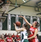 Stephanie Mini blocks Carolyn Penney