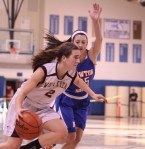 Andrea Terranova heads for the hoop