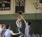 Jeff Porter floats over Brad Whitman