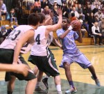 Khalil Brito gets into Pentucket traffic
