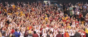 Cardinal Spellman student section