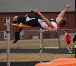 Ryan White was high jump winner