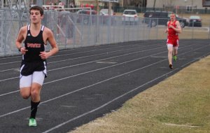 Michael Riddles wins one mile and two mile races